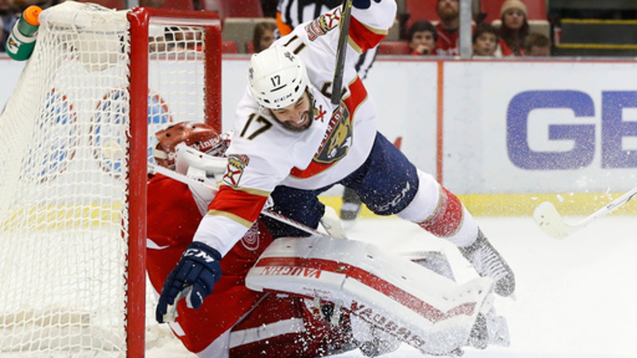 Barkov's breakaway gives Panthers 2-1 OT win over Red Wings
